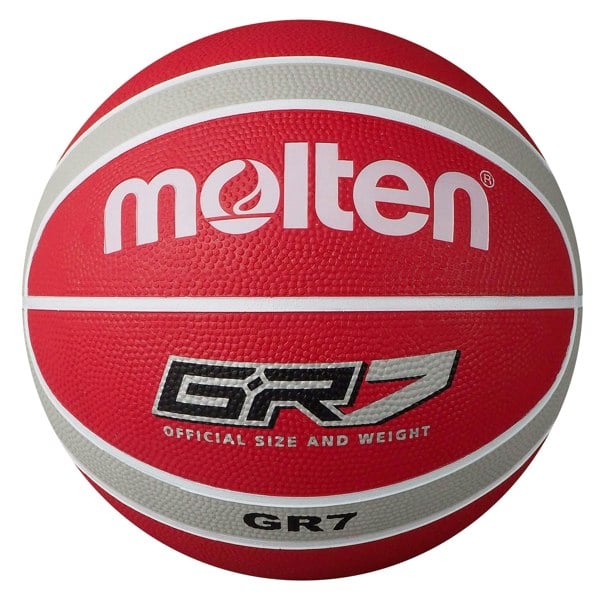 Molten BGR Basketball - Red/Silver