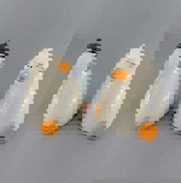 Handmade Duck Salt & Pepper Shakers – UK Ceramic Pair