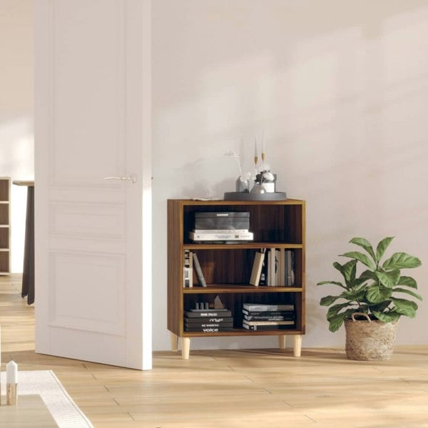 Berkfield Sideboard Brown Oak 57x35x70 cm Engineered Wood