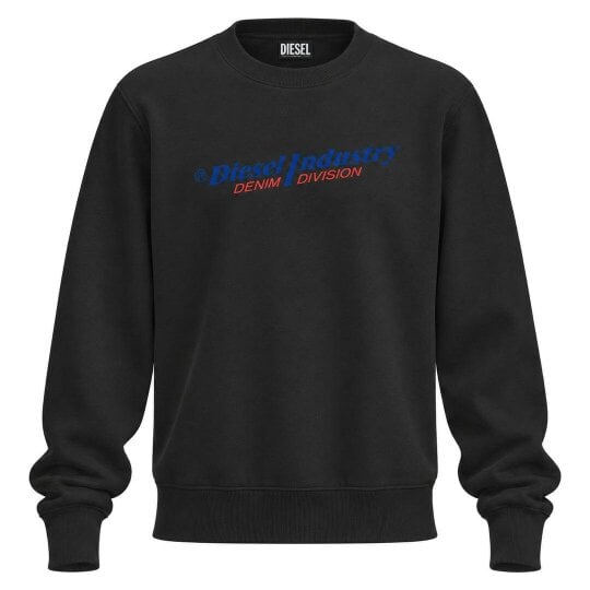 Diesel S-Ginn New Industries Black Men's Sweatshirt