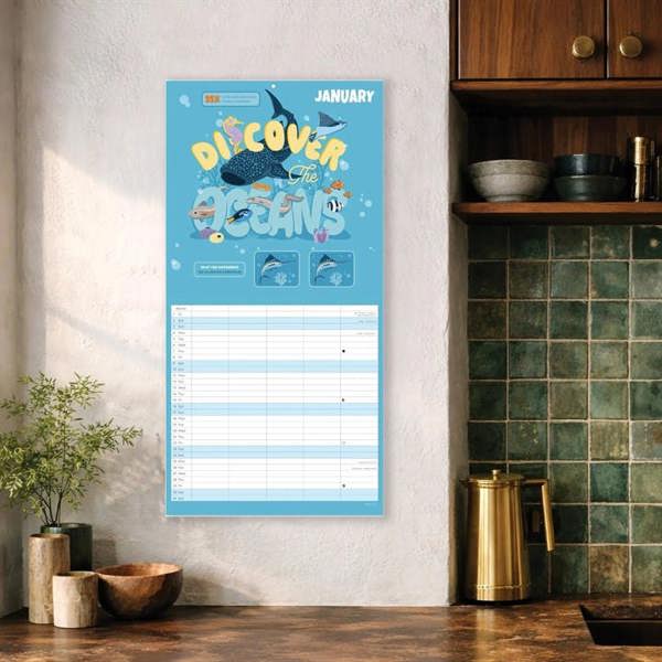 Natural History Museum, Wonderful Wildlife Family Organiser 2027, Family Planners, Month To View, Animals, Gift