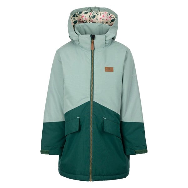 Trespass Childrens/Kids Oleta Waterproof Raincoat - Teal Mist