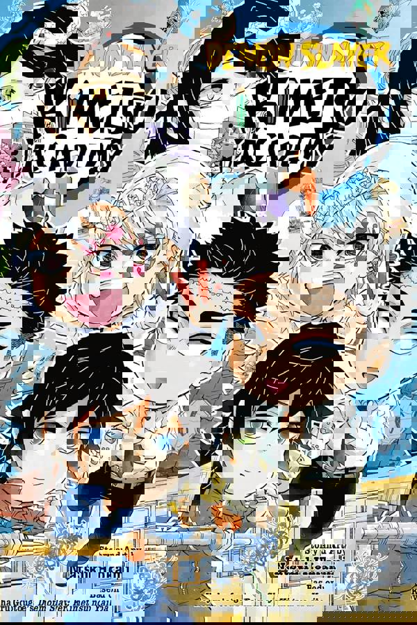 Demon Slayer: Kimetsu Academy 6 Books Collection Set (Volumes 1-6) by Koyoharu Gotouge, Natsuki Hokami