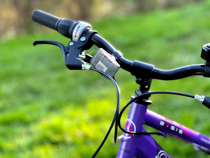 Basis Bikes Basis Princess 20" Girls Full Suspension Mountain Bike - Pearl Purple/Pink