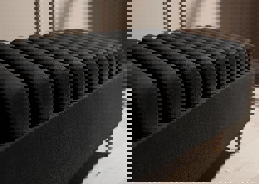 ISTOOLS Romo Panel Ottoman Bench Seat – Stylish Coffee Table & Comfortable Seating for Living Rooms UK