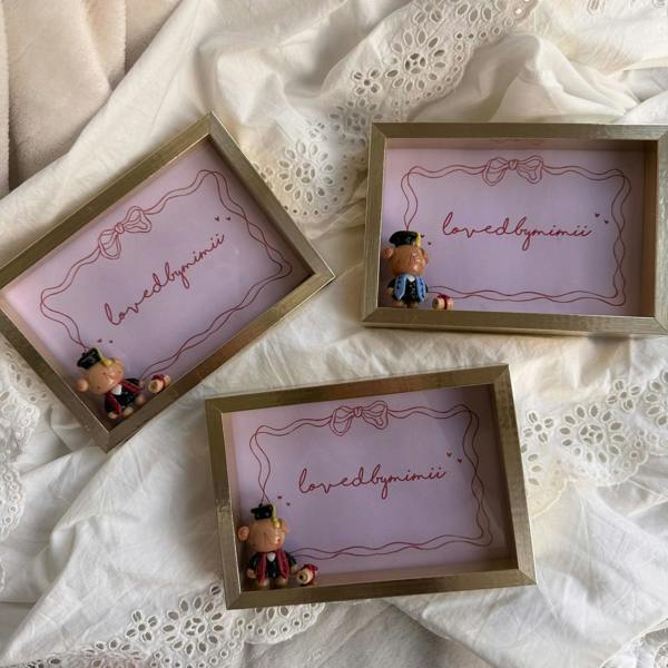 Lovedbymimii Graduation Bear Frames
