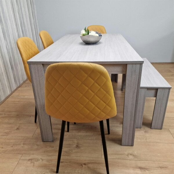Kosy Koala Dining Table Set with 4 Chairs Dining Room, Kitchen table set of 4, and Bench