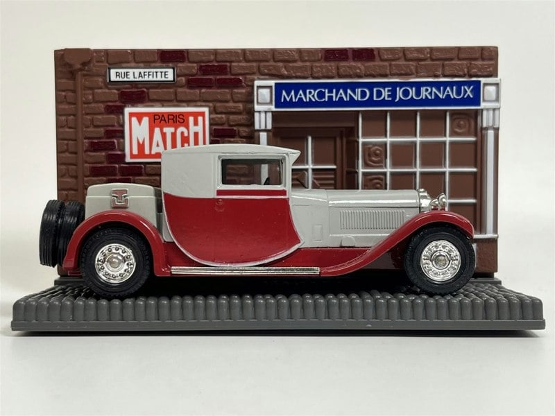 MCSlots Bugatti T44 1927 1:38 Scale Models of Yesteryear Matchbox Y24D S6