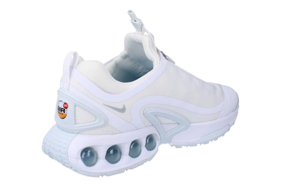 Nike Air Max Dn Roam Mens Trainers Hq8605 Shoes  100 - White Metallic Silver White 100 - Photo 2