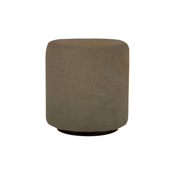 Ben Round Stool - Cedar Brown