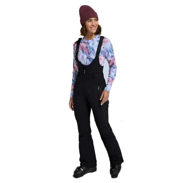 Animal Womens/Ladies Powder Bib Front Ski Trousers - Black - 