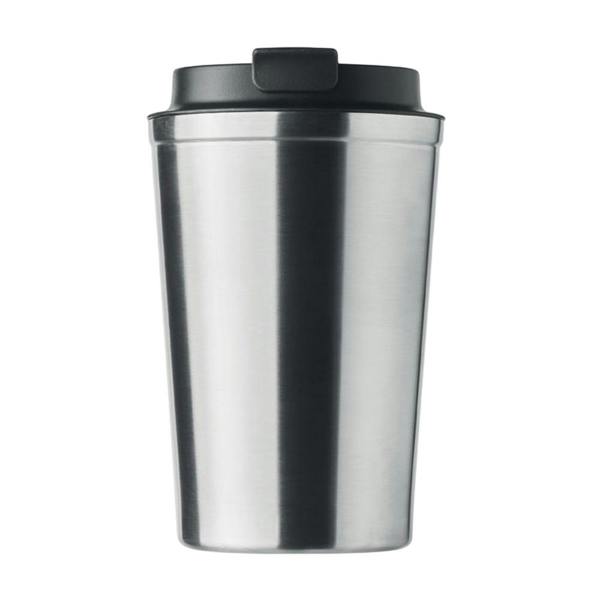 MidOcean Brace Double Wall 350ml Tumbler - Matt Silver - 