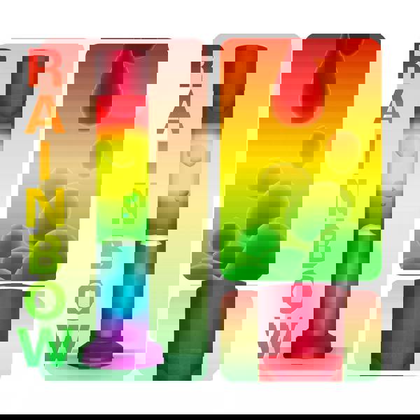 Nova Clothing Nova Lava Lamp Rainbow