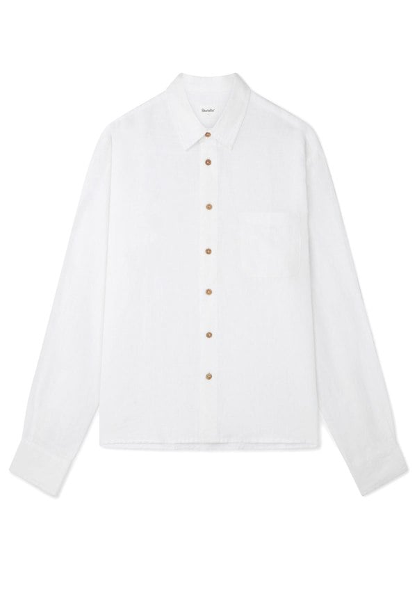 BOARDIES Cool Breeze Long Sleeve Linen Shirt