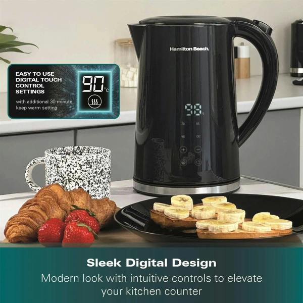 Hamilton Beach FlexiControl 1.7L Digital Control Variable Temperature Kettle