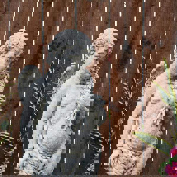 Large Cherub Statue Autumn Edition