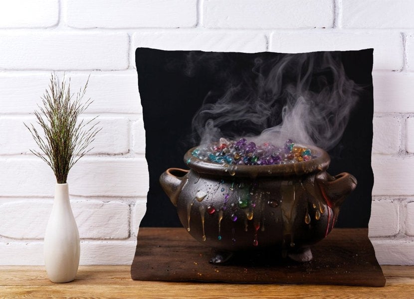 Warren Reed Contemporary Bubbling Cauldron Cushions