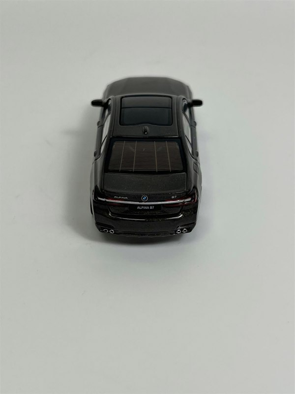 Mini GT BMW Alpina B7 xDrive Dravit Grey Metallic LHD 1:64 Scale Mini GT MGT00619L