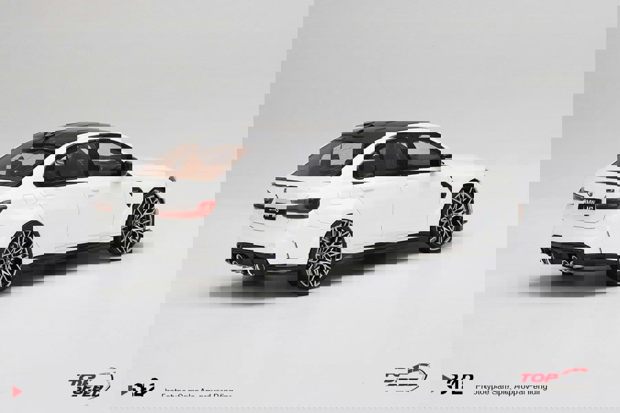 TSM BMW M3 Competition G80 Alpine White 1:18 Scale TSM TS0342