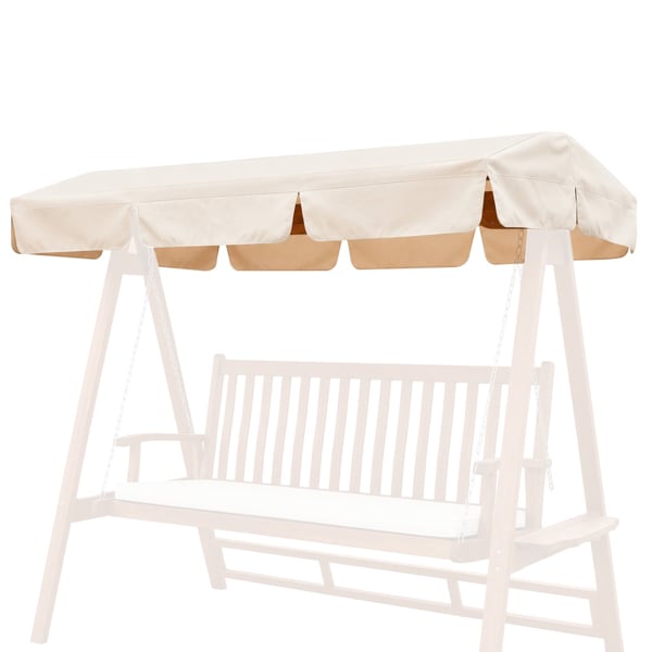 Spare Canopy for 2 Seater Garden Swing Seat or Hammock in Choice of Colours, 180gsm Polyester Shower-Proof Replacement Cover