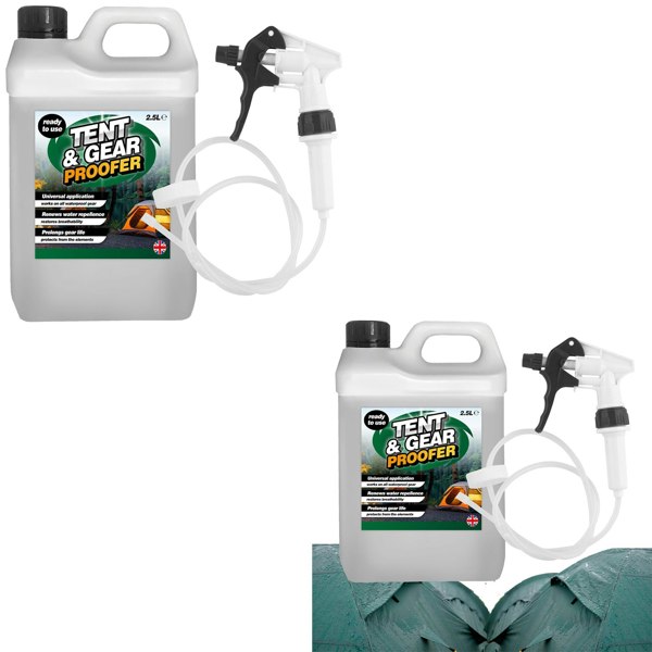 2.5 Litre Tent & Gear Waterproof Spray With Long Hose Trigger