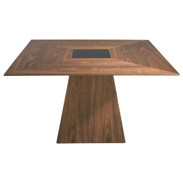 Angel Cerdá Square walnut dining table 1079