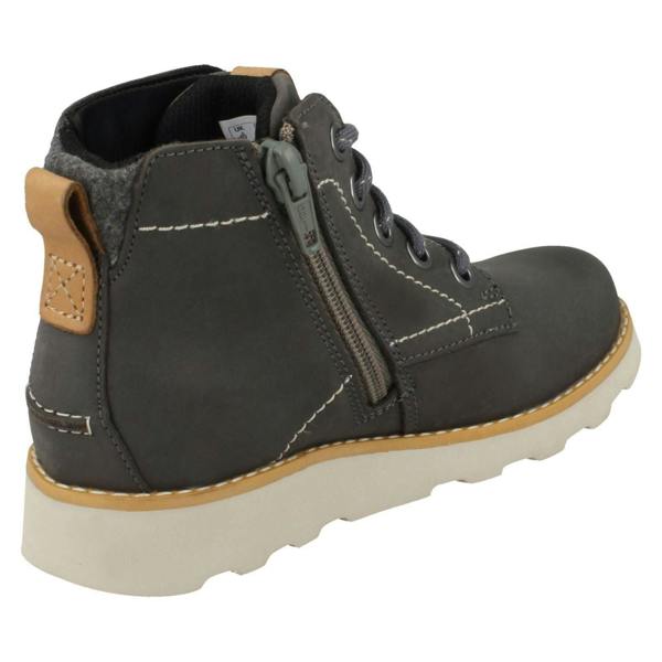 Clarks Boys Clarks Casual Boots Dexy Top