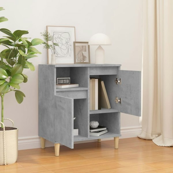 Berkfield Sideboard Concrete Grey 60x35x70 cm Engineered Wood