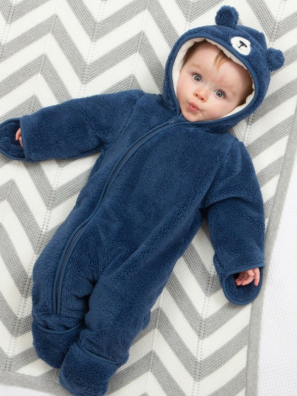 Kite Baby Mr Bear Fleece Onesie