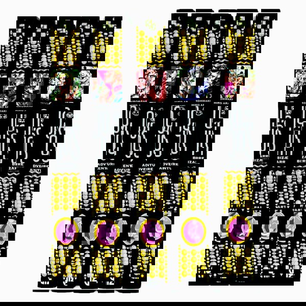JoJo's Bizarre Adventure Part 5- Golden Wind Series 5 Books Collection Set (Vol 1-5) by Hirohiko Araki