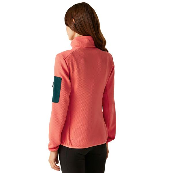 Regatta Womens/Ladies Aldean Hiking Jacket - Peach Bloom/Light Vanilla - 