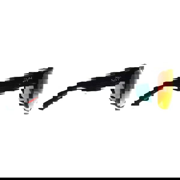 Smith Sunglasses Journey 003 UZ Matte Black Red Multilayer Mirror