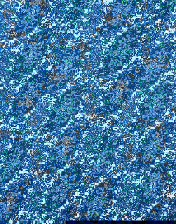 British Boxers Women's Crisp Cotton Mid-Length Dressing Gown – Marrakesh Paisley