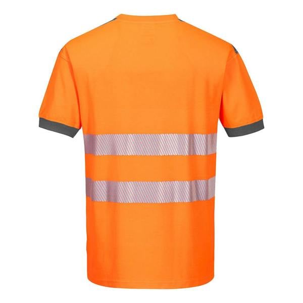 PW3 Hi-Vis Cotton Comfort T-Shirt S/S Portwest