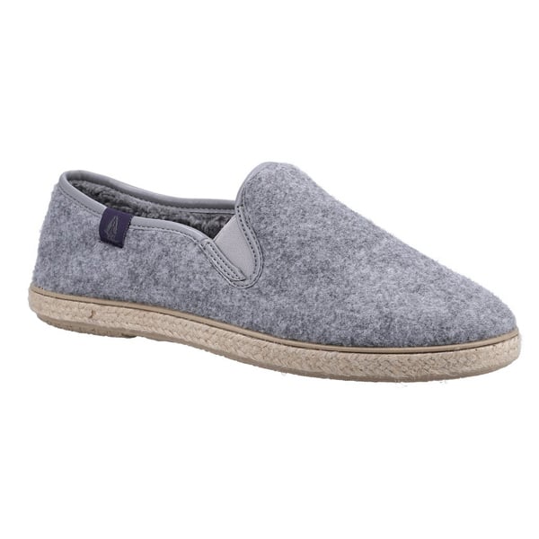 Hush Puppies Womens Recycled Cosy Slippers - Grey