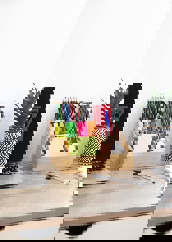 Copco Bamboo Desk and Stationery Organiser