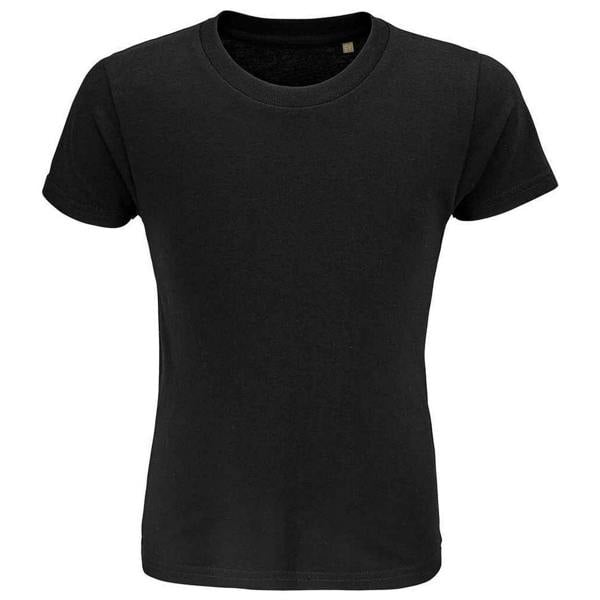 SOLS Childrens/Kids Crusader Organic T-Shirt - Deep Black