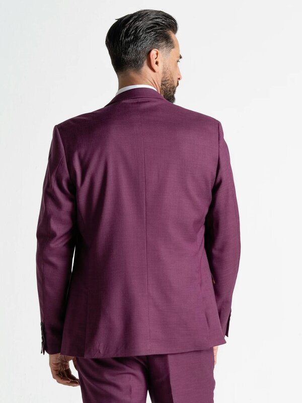 V2 Classic Henry - Purple Three Piece Suit