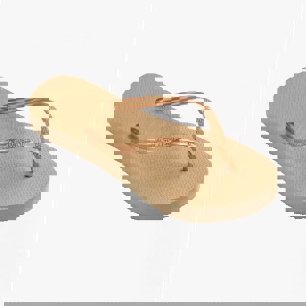 Havaianas HAV SLIM FLATFORM Womens Flip Flops Golden