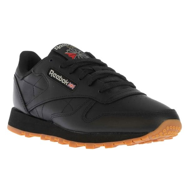 Reebok Mens Classic Leather Trainers - Black