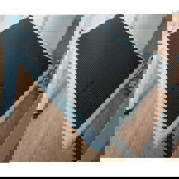 Gr8 Home 3 Step Ladder Folding Stool Non Slip Tread Heavy Duty Steel Foldable Home DIY