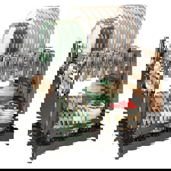 Leaper 1pc Dish Drying Rack For Kitchen Counter Over The Sink