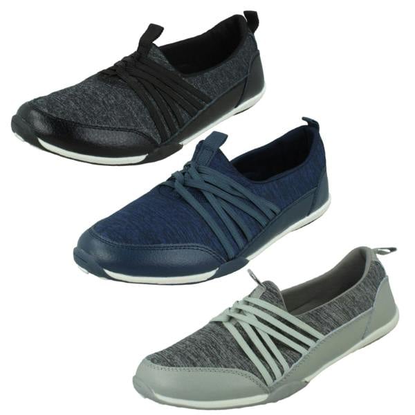 Down to Earth Ladies Down To Earth Flat Casual Pumps F80511