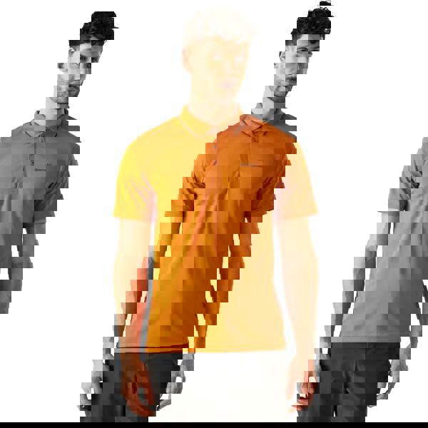 Regatta Mens Maverick V Active Polo Shirt - Fox/Ash