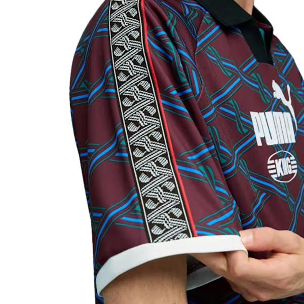 Puma King Ruby Shimmer Jersey Top