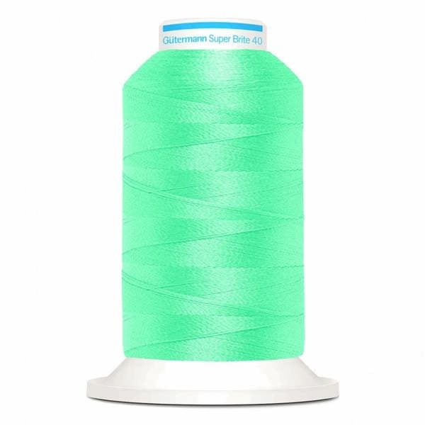 Gutermann Super Brite Polyester 40 Embroidery Thread 1000m Polyester Thread Suitable For Embroidery
