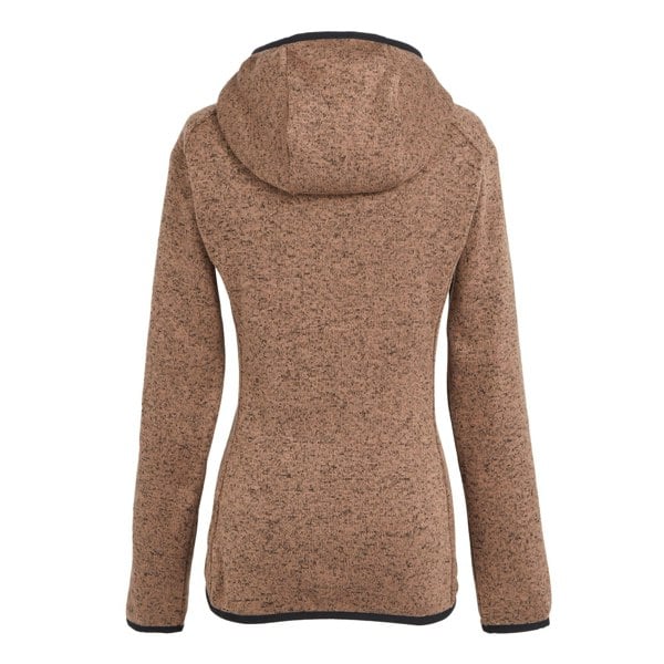 Regatta Women's Newhill Marl Hooded Fleece Jacket - Warm Taupe