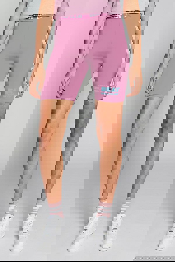 Beat Girlz Club Baysider Cycle Short - Miami Pink