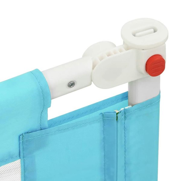 Berkfield Toddler Safety Bed Rail Blue 150x25 cm Fabric