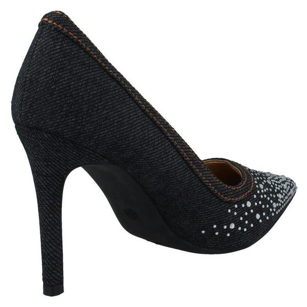 Anne Michelle Ladies Anne Michelle Diamante High Heel Shoes F90120
